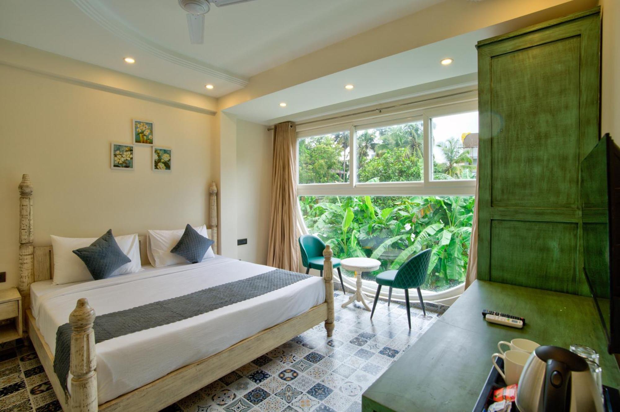 Goa Courtyard By The Porto Arpora Hotel Baga Kültér fotó